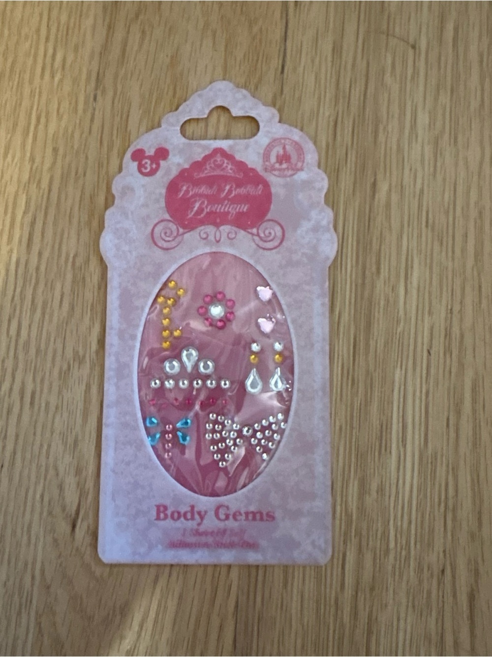 Disney Bibbidi Bobbidi Boutique Body Gems NEW Parks Land World